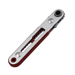 Chave de catraca rápida 1/4" para chave de fenda, chave de chave de chave de mão hexagonal de liberação rápida, ferramentas de reparo manual