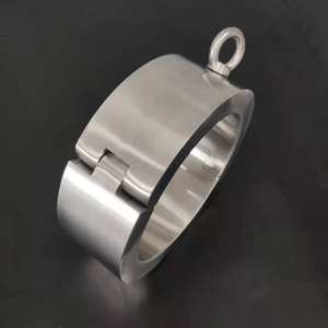 Siyah İmparator ağır paslanmaz çelik yaka yetişkin ürünleri fetişizm kısıtlama Cosplay köle çift seks oyuncakları - Product Image 4