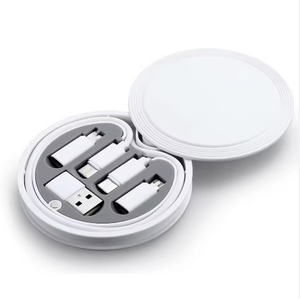 Đa Chức Năng 60W Nhanh Chóng Sạc 6-Trong-1 <span class=keywords><strong>USB</strong></span> Điện Thoại Di Động Bộ Cáp Sạc Di Động Adapter Ngân Hàng Điện Tai Nghe Hộp Lưu Trữ - Product Image 1