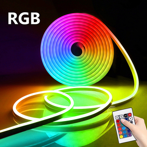 <span class=keywords><strong>Tira</strong></span> de luces <span class=keywords><strong>LED</strong></span> de neón <span class=keywords><strong>RGB</strong></span> para interiores y exteriores, luz de neón Flexible, resistente al agua, con rollo de 5m, DC12V, SMD2835, decoración de <span class=keywords><strong>Tira</strong></span> <span class=keywords><strong>Led</strong></span> <span class=keywords><strong>RGB</strong></span> - Product Image 2