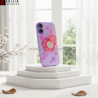 Étui à rouge à lèvres personnalisé en forme de fleur, support de téléphone portable, conteneur cosmétique, pot pour masque à lèvres, étui pour fard à joues, fard à paupières, étui pour baume à lèvres