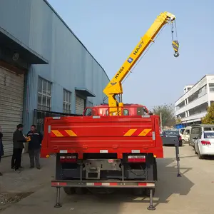 Trung Quốc 4 tấn Telescopic Boom thao túng xe tải gắn cẩu cho doanh số bán hàng