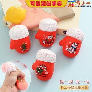 Guantes creativos con sonido, juguete antiestrés, regalo de Halloween, venta al por mayor, muñeco de Navidad, pequeño regalo - Product Image 1