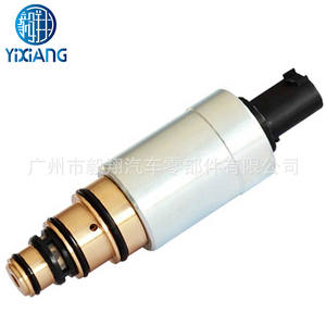 วาล์วโซลินอยด์คอมเพรสเซอร์เครื่องปรับอากาศรถยนต์ วาล์วควบคุมอิเล็กทรอนิกส์ สำหรับ Volvo S40 V70 V90 V60/Ford <span class=keywords><strong>Valeo</strong></span> DCW17F - Product Image 3