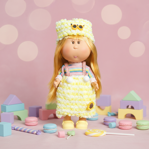 Bambola di Moda Morbida e Adorabile, Compagna di Gioco di Alta Qualità, Giocattolo per il Supporto Emotivo, Regalo a Sorpresa per Compleanni e Anniversari delle Ragazze - Product Image 4