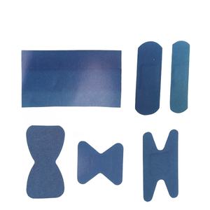 使い捨て医療用粘着包帯ブルーメタル検出可能バンド応急処置プラスター傷プラスター - Product Image 2