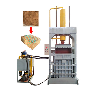 Machine à emballer les fibres de coco, presse à fibres de sisal, presse hydraulique verticale, machine d'emballage pour palmiers à noix de coco - Product Image 1