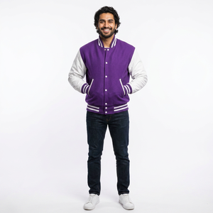 Custom High School Bomber <b>Jacket</b> Unisex <b>Mens</b> Varsity Letterman <b>Jacket</b> College <b>Baseball</b> <b>Jackets</b> - Product Image 1