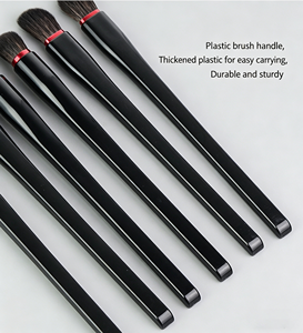 Ensemble de pinceaux de maquillage vegan de luxe de haute qualité avec logo personnalisé, outils cosmétiques à marque privée, 8 pinceaux pour le visage - Product Image 4