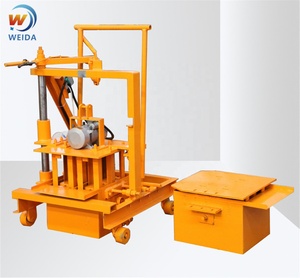 Di chuyển điện Hướng dẫn sử dụng trứng lớp gạch Máy làm xi măng khối bê tông Máy rỗng Khối Máy làm - Product Image 3