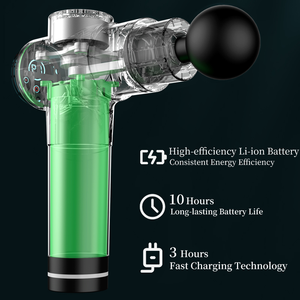 مسدس تدليك لفافة العضلات محمول مسدس تدليك العضلات لتخفيف آلام الأنسجة العميقة للجسم والرقبة والظهر للاسترخاء - Product Image 3