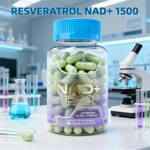 Grosir suplemen Liposomal dewasa NAD + 1500mg 60 Kapsul dukungan kekebalan tubuh antioksidan ekstrak organik makanan super - Product Image 4