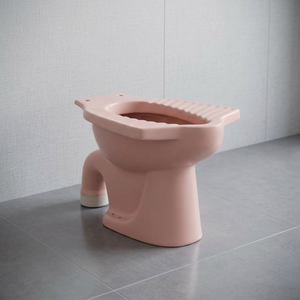WC compact européen en céramique avec siphon en P, cuvette de toilettes de luxe de style anglo-indien - Product Image 2