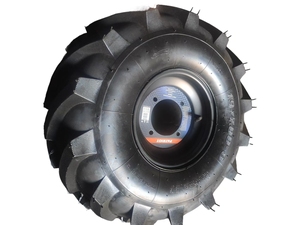 Neumático y tubo de goma neumático de 19x7,0-8 con ajuste de rueda con disco de rueda de llanta de acero <span class=keywords><strong>para</strong></span> tractores ambulantes y cultivadores - Product Image 4