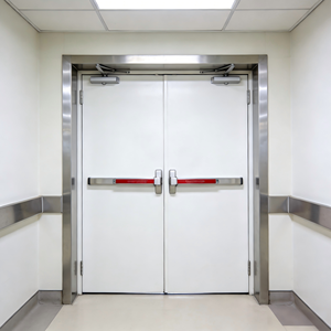 Puerta Cortafuego de Acero Inoxidable con Certificación EN, Resistente al Fuego por 1 Hora, para Uso Comercial en Hoteles, Tamaño Personalizado, 36 Años de Experiencia en Fabricación ODM/OEM - Product Image 1