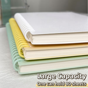 Quaderni a Spirale A5 all'Ingrosso con Copertina Morbida per Ufficio e Studenti, 100 Fogli, Colore Personalizzabile, Design Pubblicitario a Spirale - Product Image 3