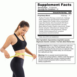 Premium personalizzato termogenico perdita di peso integratore con psillio e Acai Berry 60 capsule di sostegno all'appetito e aiuto per bruciare i grassi - Product Image 2