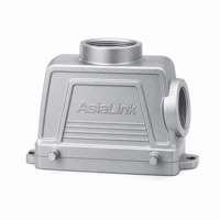 Pièces moulées sous pression en aluminium sur mesure AsiaLink OEM, composants de moulage par gravité, boîtier électronique industriel, modèle Z0509-01
