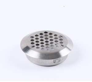 HIGHYI a prova di umidità coperchio di presa d'aria in acciaio inox griglia di ventilazione estratto valvola <span class=keywords><strong>per</strong></span> mobili da cucina uso porta - Product Image 5