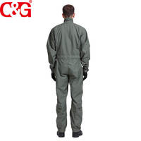 Costume de pilote professionnel vert sauge costume de pilote pour unisexe MIL-C-83141A