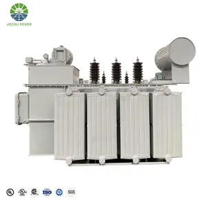 Hermetically Sealed Three Phase Oil Immersed Power Transformer 30kv 630kva 500kva