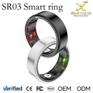 Nuevo Anillo Inteligente SR03 con Estuche de Carga, Monitor de Actividad Física, Sueño, Frecuencia Cardíaca, Oxígeno en Sangre, IP68, Anillo de Acero Inoxidable - Product Image 4