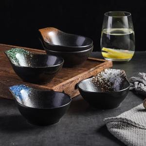 Tazón de Cerámica de Estilo Japonés Retro de 4.5 Pulgadas para Salsas, Plato Ecológico para Servir Salsa de Soya - Product Image 2