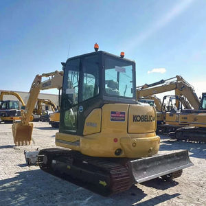 Alta calidad Japón Kobelco Sk55 excavadoras de orugas usadas 5,5 toneladas Kobelco Sk55 máquina para el hogar a la venta - Product Image 1