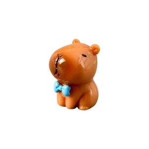 คาปิบาร่าน่ารัก ของตกแต่งโต๊ะเรซิ่น 35 มม. ของเล่น DIY แบบสุ่ม สำหรับเด็ก ทุกเพศ - Product Image 5