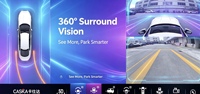 Cámara de Visión 360° CASKA AHD1080P 3D, Sistema de Cámara para Auto con Vista de Pájaro de Alta Definición para Toyota Innova