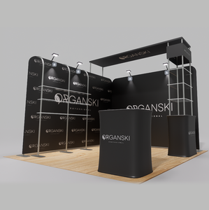 كشك عرض تجاري ومنحنى خلفية حفلات مخصصة من أجل Evens - Product Image 1