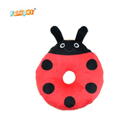 Famipet Fabricant Grossiste Nouveau Thème Printanier Donut Animal Design Jouet Sonore en Peluche Douce et Froissée pour Animaux de Compagnie Jouets Sonores pour Chiens