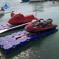 Plate-forme flottante durable de dock de bateau de jet ski de HDPE
