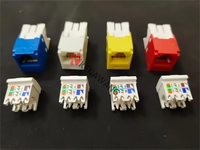 Módulo de Cable de Red UTP RJ45 CJ688TGBU Panduit TX6 Plus Cat6 Cat6e Conector Keystone RJ45