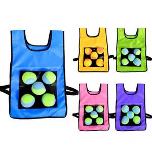 Gilet de jeu sensoriel pour enfants avec balles collantes pour lancer et attraper, idéal pour l'extérieur - Product Image 1