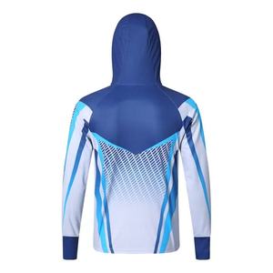 Hoodie à manches longues unisexe, design personnalisé, protection UV, séchage rapide, pour la pêche, la randonnée ensoleillée, la pêche à la ligne et les sports de plein air. - Product Image 4