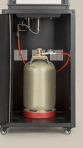 Gaz de foyer approuvé CE avec flammes dansantes visibles de tous les côtés, <span class=keywords><strong>chauffage</strong></span> de <span class=keywords><strong>terrasse</strong></span> de patio à gaz extérieur pour l'europe - Product Image 4