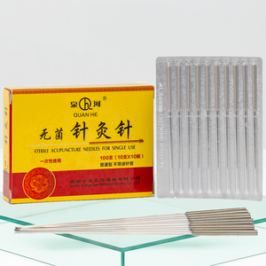 QUANHE – aiguilles d'<span class=keywords><strong>acupuncture</strong></span> jetables stériles chinoises, 100 pièces, <span class=keywords><strong>prix</strong></span> d'usine en gros - Product Image 5