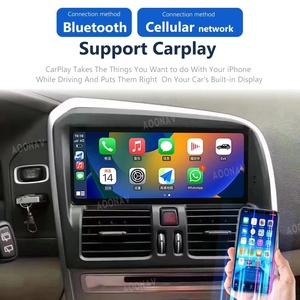 Autoradio Android de 8.8 pouces, lecteur multimédia vidéo stéréo, navigation GPS pour Volvo XC60 de 2009 à 2017 sans fil Carplay 2din 4G WIFI - Product Image 3