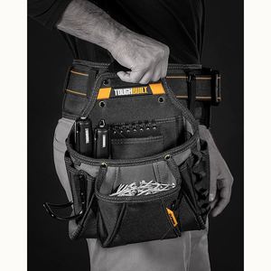 Échantillon gratuit : Pochette à outils avec clip ceinture, pochettes pour ceinture à outils, pochette à outils d'électricien. Mini pochette de rangement à fixer sur ceinture à outils. - Product Image 4