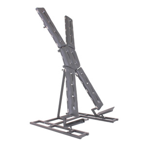 Dungeon Sex Furniture Bondage Restricción Castigo Rack Dungeon Fetish Erotic St Andrews Cross Metal Standing BDSM X Frame Cross - Product Image 2