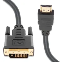 OEM ODM מותאם אישית לוגו Cabo HDMI ל-dvi כבל DVI כבל HDMI זכר ל-dvi המרת כבל זכר וידאו מתאם