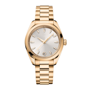 Montres étanches à mouvement à <span class=keywords><strong>quartz</strong></span> Miyota avec cadran rose élégant en acier inoxydable de qualité supérieure de 30mm Logo personnalisé pour femmes - Product Image 6