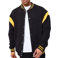 Veste universitaire OEM avec logo en chenille et lettre personnalisée Veste d'hiver Letterman à coupe ample pour uniforme scolaire