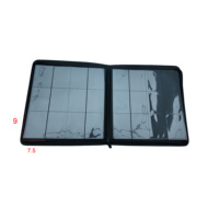Carpeta de tarjetas de 12 bolsillos personalizable, colección de tarjetero coleccionable de cuero PU de alta calidad, álbum de cargador superior, álbumes de fotos, producto
