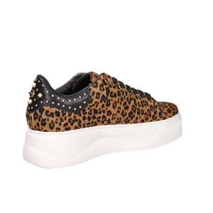 Sneakers Donna Cult CLW464000 Marrone con Stampa Leopardata e Suola Chunky - Product Image 5