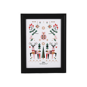 Cadre <span class=keywords><strong>photo</strong></span> noir et blanc en gros, bureau, <span class=keywords><strong>10x15</strong></span>, 13x18, 20x25 cm, MDF, cadre <span class=keywords><strong>photo</strong></span> enveloppé de papier - Product Image 1