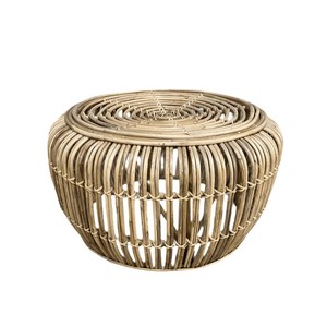 <b>Round</b> Rattan <b>Table</b> Coffee Wicker Rattan <b>Round</b> <b>Side</b> <b>Table</b> Boho Woven <b>Table</b> for Indoor Outdoor Wholesale From Vietnam - Product Image 1