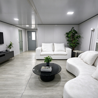 Villa conteneur de luxe extensible avec panneaux sandwich, personnalisable et écoénergétique, construction facile pour gîte et cabane de glamping