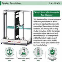 Cámara de Humedad de Alta y Baja Temperatura para Pruebas de Durabilidad y Ciclo de Vida de Resortes de Piso, Equipo de Prueba de Hardware